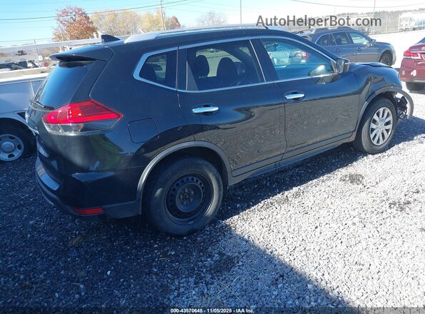 KNMAT2MV7HP573199 2017 NISSAN ROGUE Черный Задняя правая четверть