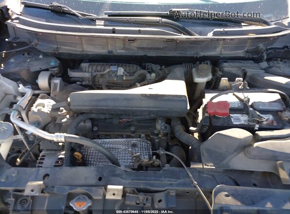 KNMAT2MV7HP573199 2017 NISSAN ROGUE Черный Вид сзади