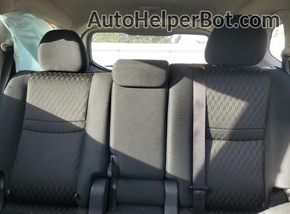 KNMAT2MV7JP601721 2018 NISSAN ROGUE Black Vista de los asientos traseros
