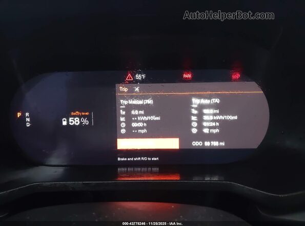LPSED3KA0NL052549 2022 POLESTAR 2 Black Հետևի նստատեղերի տեսք