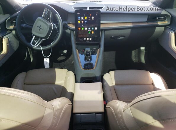 LPSED3KA4NL055485 2022 POLESTAR 2 White Առջևի վահանակի տեսք
