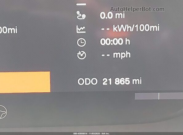 LPSED3KA9NL057894 2022 POLESTAR 2 Black Հետևի նստատեղերի տեսք