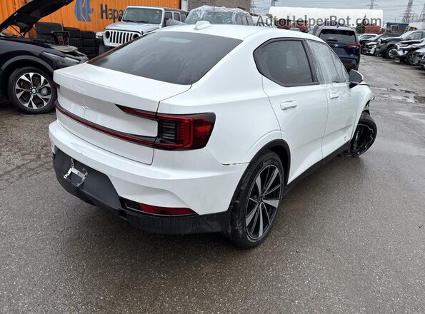LPSED3KAXNL066989 2022 POLESTAR 2 Белый Передняя правая четверть