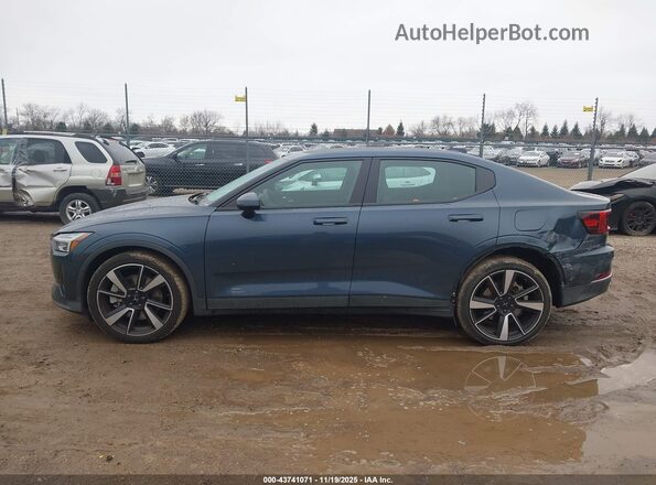 LPSEG3KA1NL083364 2022 POLESTAR 2 Синий Панорамный вид салона 360°