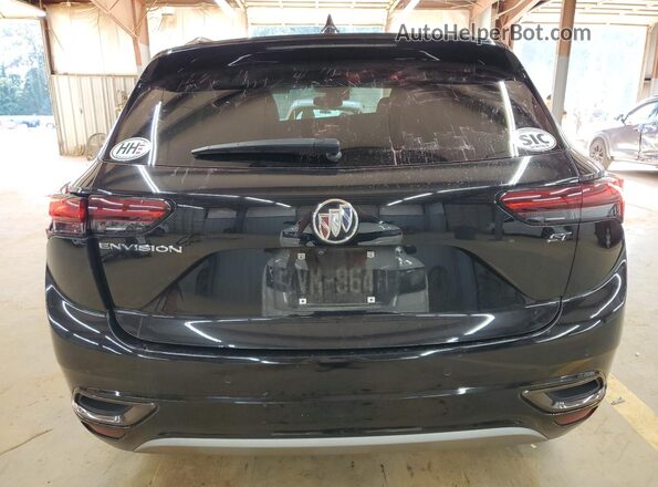 LRBAZLR40MD075442 2021 BUICK ENVISION Black Հետևի տեսք