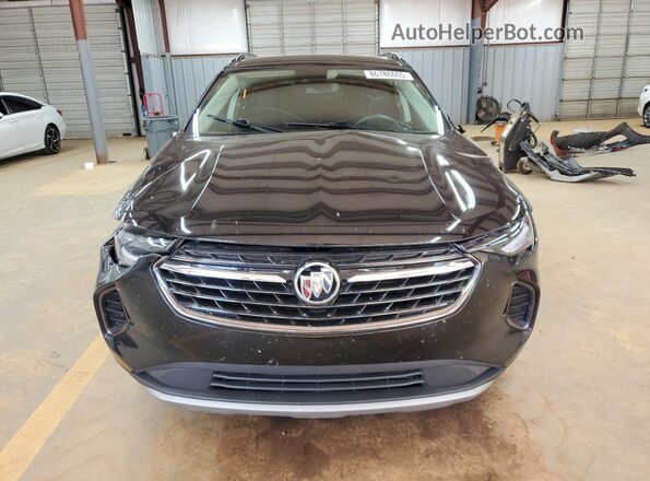 LRBAZLR40MD075442 2021 BUICK ENVISION Black Դիմացի տեսք