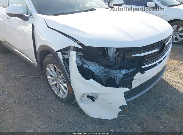 LRBAZLR40MD082794 2021 BUICK ENVISION White Vista frontal