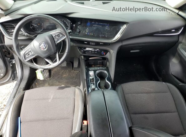 LRBAZLR41MD110344 2021 BUICK ENVISION Gray Vista del salpicadero