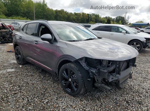 LRBAZLR41MD110344 2021 BUICK ENVISION Gray Delantero derecho
