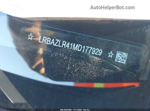 LRBAZLR41MD177929 2021 BUICK ENVISION Dark Blue Вид підкапотного простору