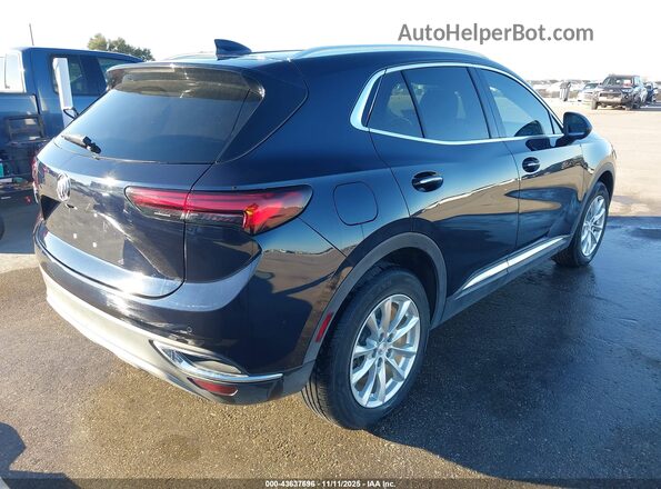 LRBAZLR41MD177929 2021 BUICK ENVISION Dark Blue Задня права чверть