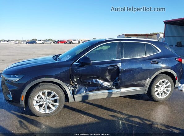 LRBAZLR41MD177929 2021 BUICK ENVISION Dark Blue Вид спереду