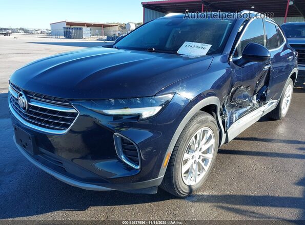 LRBAZLR41MD177929 2021 BUICK ENVISION Dark Blue 