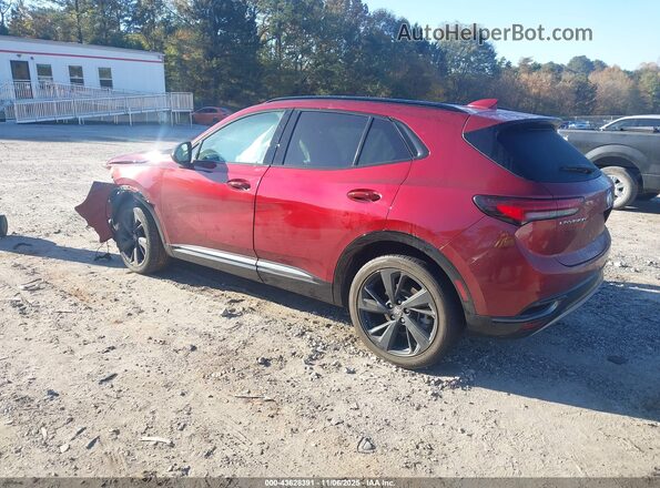 LRBAZLR42ND128501 2022 BUICK ENVISION Burgundy Rear left