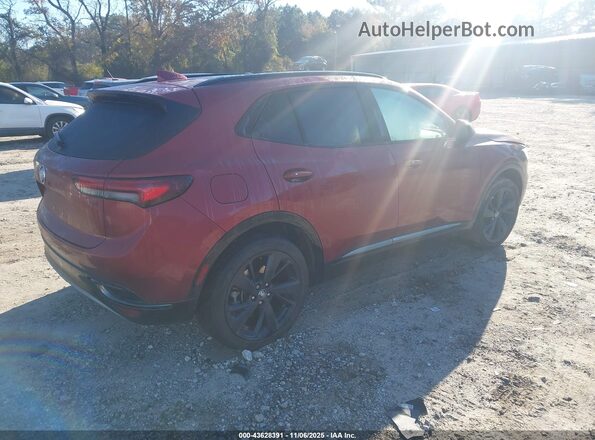 LRBAZLR42ND128501 2022 BUICK ENVISION Burgundy Rear right