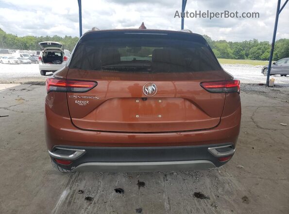 LRBAZLR43MD189869 2021 BUICK ENVISION Brown Vista trasera