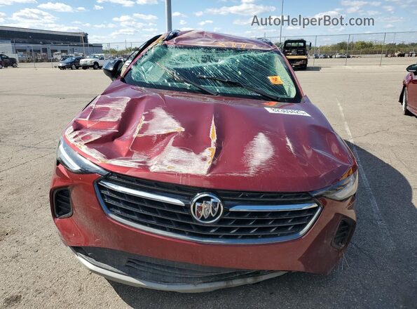 LRBAZLR43ND083116 2022 BUICK ENVISION Red Вид спереду