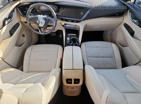 LRBAZLR45ND138715 2022 BUICK ENVISION White Widok deski rozdzielczej