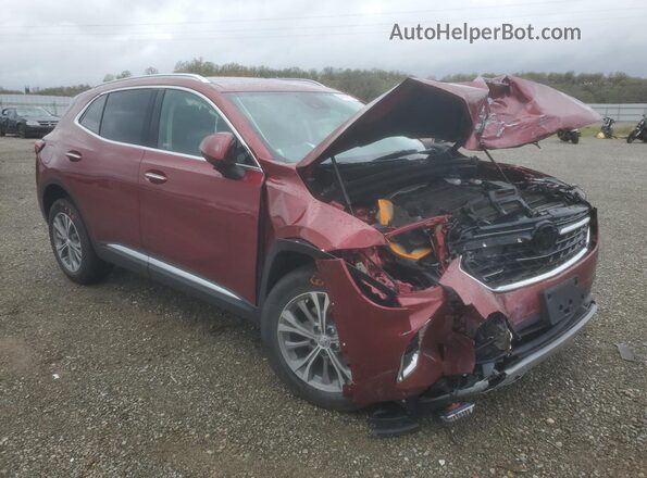LRBAZLR45PD036074 2023 BUICK ENVISION Red წინა მარჯვენა