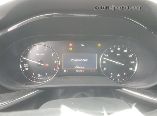 LRBAZLR45PD036074 2023 BUICK ENVISION Red ხელსაწყოთა პანელის ხედი