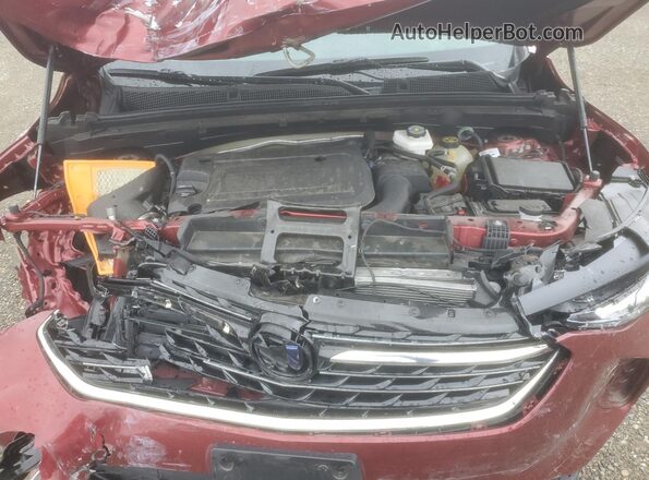 LRBAZLR45PD036074 2023 BUICK ENVISION Red ძრავის განყოფილების ხედი