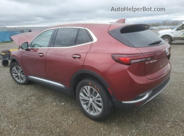 LRBAZLR45PD036074 2023 BUICK ENVISION Red უკანა მარცხენა