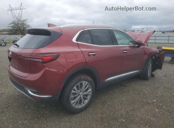LRBAZLR45PD036074 2023 BUICK ENVISION Red უკანა მარჯვენა