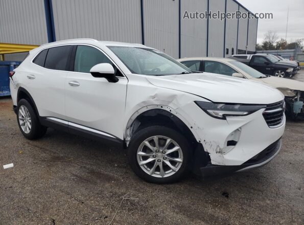 LRBAZLR47MD176218 2021 BUICK ENVISION White Przód prawy