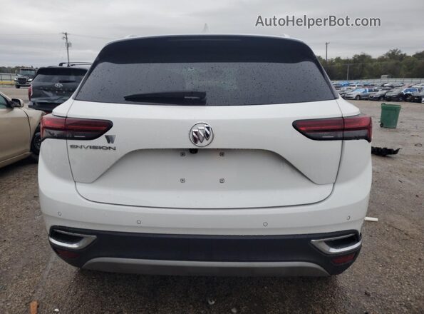 LRBAZLR47MD176218 2021 BUICK ENVISION White Widok z tyłu