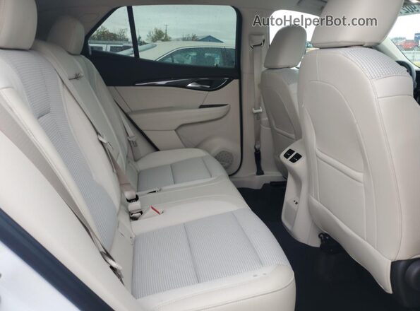 LRBAZLR47MD176218 2021 BUICK ENVISION White Widok wnętrza z tyłu