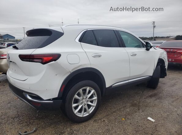 LRBAZLR47MD176218 2021 BUICK ENVISION White Tył prawy