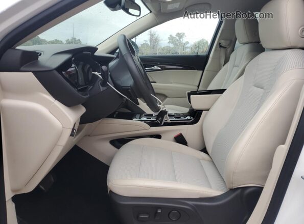 LRBAZLR47MD176218 2021 BUICK ENVISION White Widok wnętrza z przodu