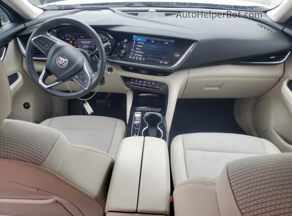LRBAZLR47MD176218 2021 BUICK ENVISION White Widok deski rozdzielczej