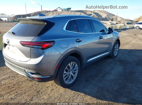 LRBAZLR47ND143401 2022 BUICK ENVISION Gray Հետևի աջ