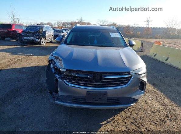 LRBAZLR47ND143401 2022 BUICK ENVISION Gray Սարքավորումների վահանակի տեսք