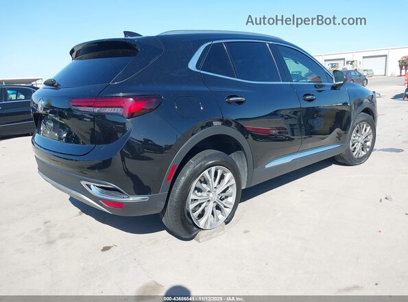 LRBAZLR48ND159798 2022 BUICK ENVISION Black Tył prawy