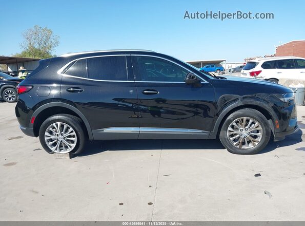 LRBAZLR48ND159798 2022 BUICK ENVISION Black Widok wnętrza 360 stopni