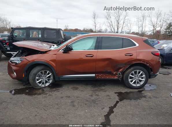LRBAZLR4XMD041962 2021 BUICK ENVISION Orange Панорамний вид салону 360°