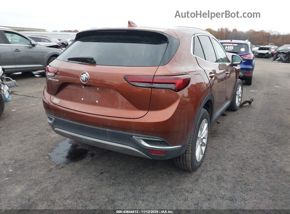 LRBAZLR4XMD041962 2021 BUICK ENVISION Orange Задня права чверть