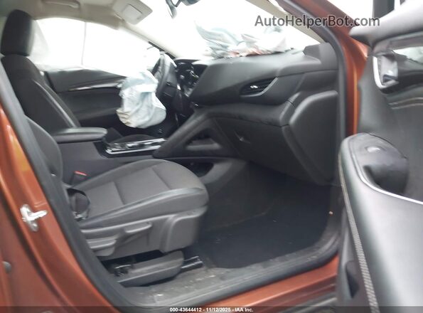 LRBAZLR4XMD041962 2021 BUICK ENVISION Orange Вид салону спереду