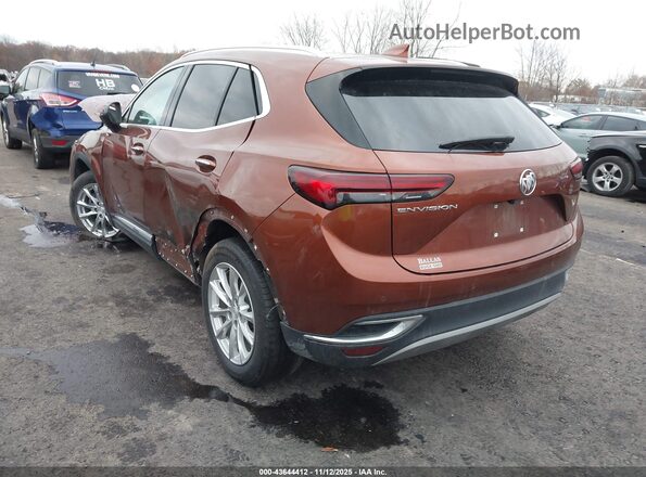LRBAZLR4XMD041962 2021 BUICK ENVISION Orange Задня ліва чверть