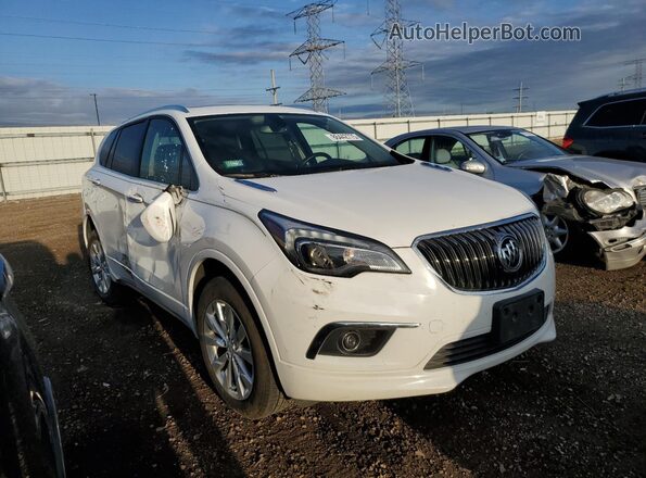 LRBFX1SA0JD007024 2018 BUICK ENVISION White Delantero derecho