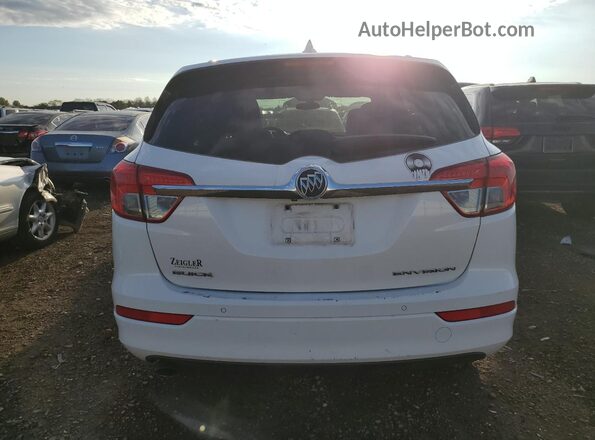 LRBFX1SA0JD007024 2018 BUICK ENVISION White Vista trasera