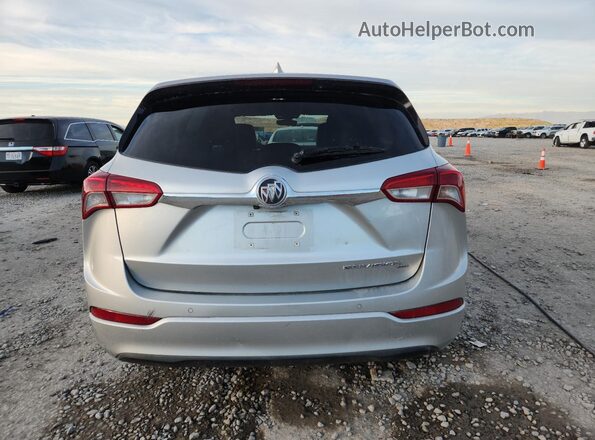LRBFX2SA4KD099312 2019 BUICK ENVISION Silver Rear view