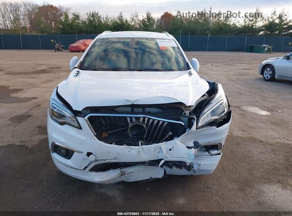 LRBFX3SX7JD027450 2018 BUICK ENVISION White Widok zestawu wskaźników