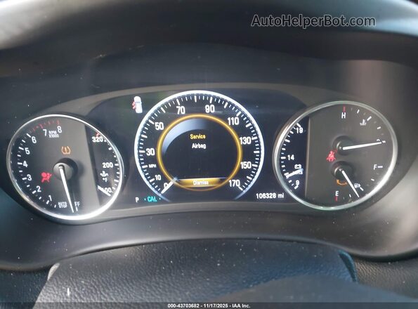 LRBFX3SX7JD027450 2018 BUICK ENVISION White Widok tylnych siedzeń