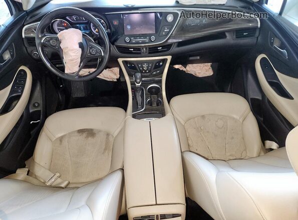 LRBFXASA5LD208064 2020 BUICK ENVISION White Dashboard view
