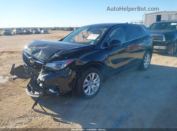 LRBFXBSA3LD211731 2020 BUICK ENVISION Черный Передняя левая четверть