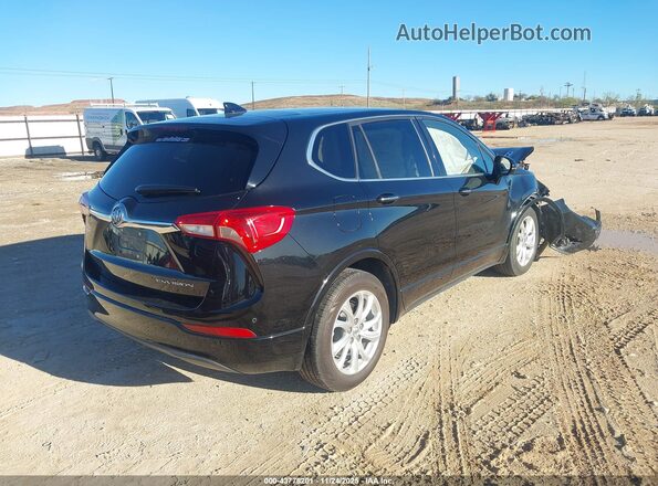 LRBFXBSA3LD211731 2020 BUICK ENVISION Черный Задняя правая четверть