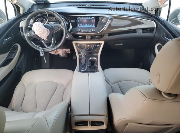 LRBFXBSA4LD214539 2020 BUICK ENVISION Черный Вид панели приборов